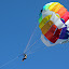 A Parasailer In The Morning Sky - Port Denarau, Fiji