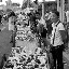 Shanghai - Marché poisson - Les étals dans la rue