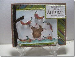 September swap card for Margaret September swap card for Margaret