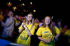 Warm up in Manchester Central ahead of the walk