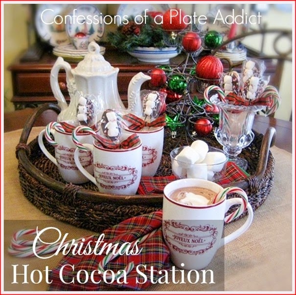 CONFESSIONS OF A PLATE ADDICT Christmas Hot Cocoa Station
