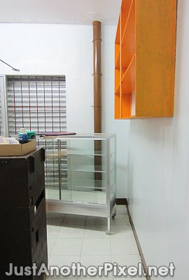 Cabinets, display stands, glass door and grills - done! - JustAnotherPixel.net
