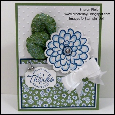 SFF052711 Flower Fest, Big Shot, Punches, Dazzling Diamonds, Sharon Field, Created by You
