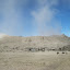 Hindu temple covered in ash from Bromo's recent eruptions