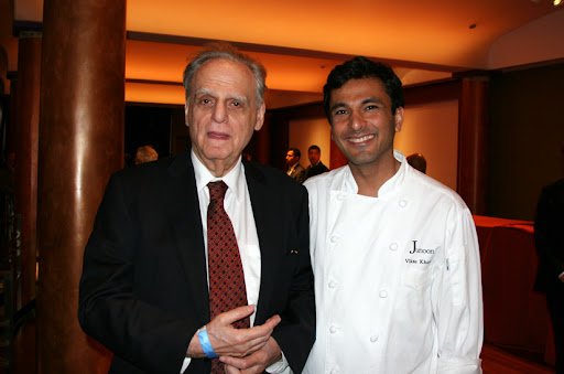 Donald Rubin, who owns the museum with his wife, Shelly, with Vikas