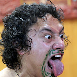 A Face Only A Maori Could Love - Rotorua, New Zealand