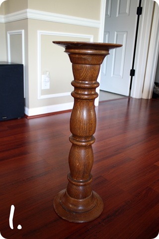 chunky candlestick
