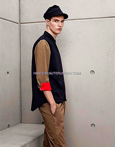 Marni H&M Mens shirt Khaki Trousers , Mens Hat