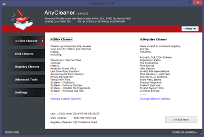 Free Any Cleaner – 1 Click Automatic PC Cleaner