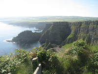 Coastal views from the path.