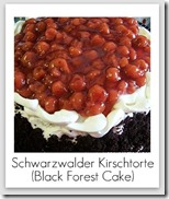 black forest cake black forest cake
