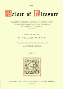 Cover of William Painter's Book The Palace Of Pleasure