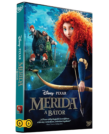 Merida, a bátor DVD-n