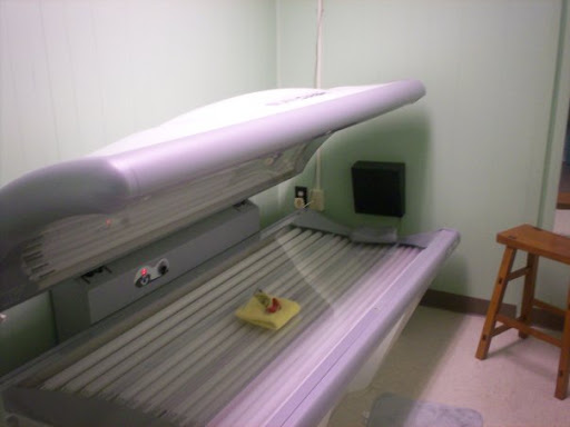 This is a level 1 tanning bed. (Photo provided by: Lori Massengale)