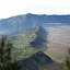 Crater rim as we descend