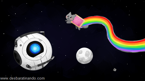 nyan cat wallpaper meme desbaratinando (3)