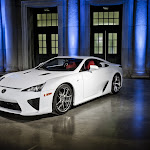 2012 Lexus LFA, Media introduction, Feb 7 2011 2012 Lexus LFA 016.jpg