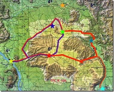 Bolaven Plateau Loop Map 