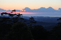 View from the deck at dawn