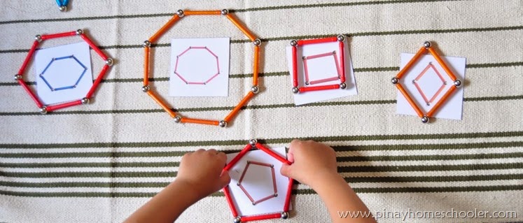 2D Shapes Using GEOMAGs