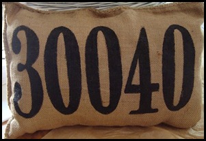 zip code pillow