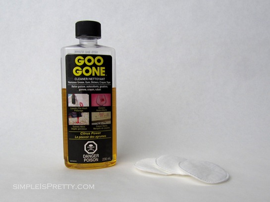simpleispretty.com: Goo Gone and Make up Remover Pads