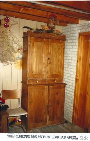 Cupboard Isak made for Greta