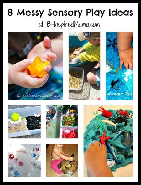 Messy Sensory Play Ideas 1
