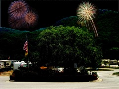 Fireworks over River Vista 3