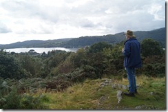 Bowness k looking over lake windermere