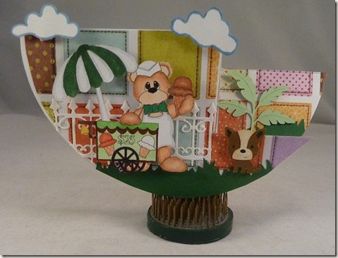 bear w ice cream cart ds