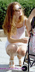 Mummy upskirt