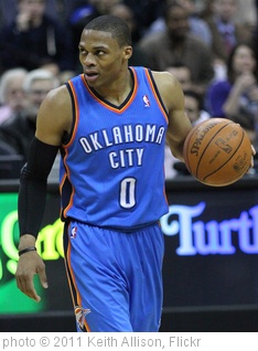 'Russell Westbrook' photo (c) 2011, Keith Allison - license: http://creativecommons.org/licenses/by-sa/2.0/