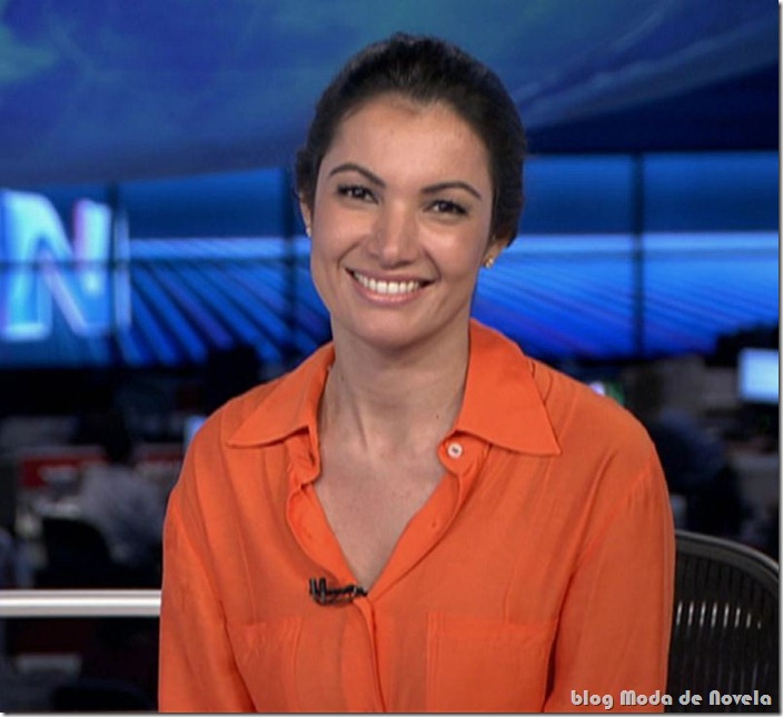 moda da patr&iacute;cia poeta no jornal nacional - 14dez11