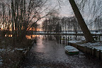 Winter bei Melchers Hütte