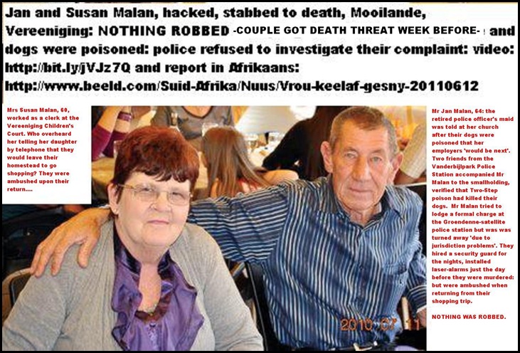 Malan_Jan_64_Susan_60_murderedMooilandeAHVereenigingDeathThreatJune112011