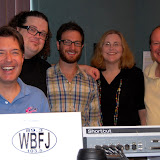 Chris Sligh & Chris August in studio WBFJ 9-15-10