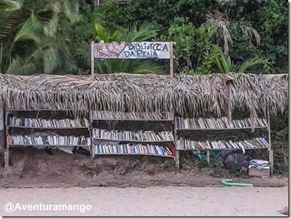 Biblioteca na Praia do Amor, Pipa