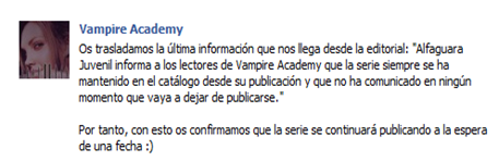 facebook Vampire Academy facebook Vampire Academy