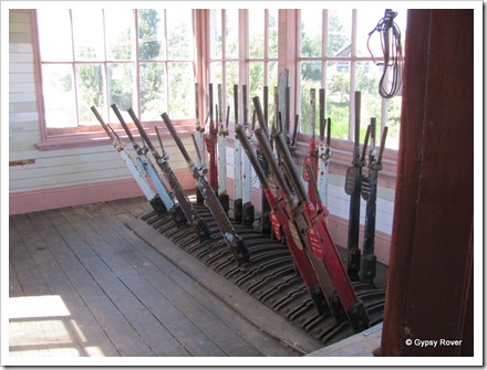 Paekakariki signal box now restored at Ohakune.