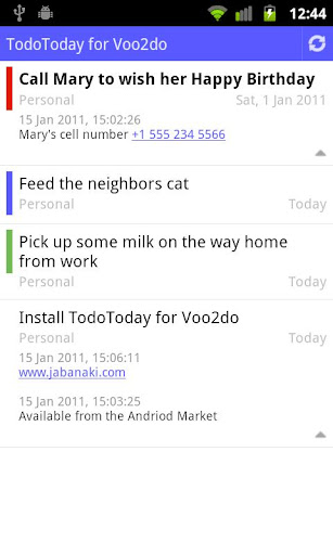 【免費生產應用App】TodoToday for Voo2do-APP點子