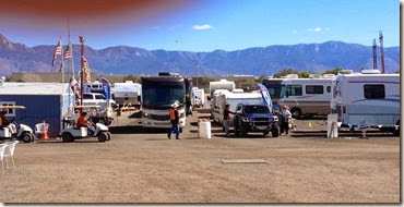 zz RVs lined up to be parked