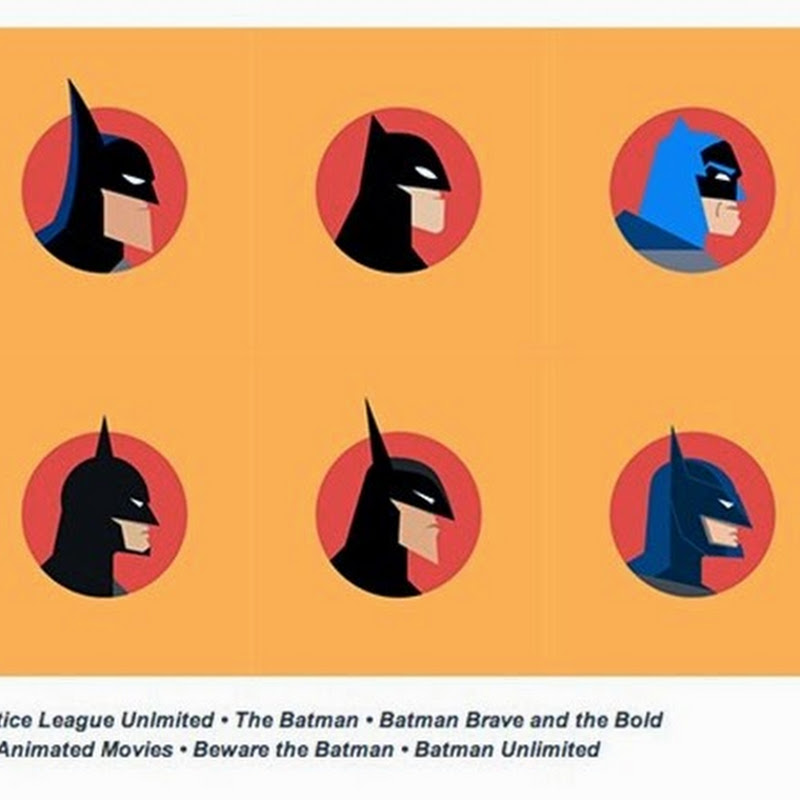 So veränderte sich Batmans Maske im Laufe von 75 Jahren