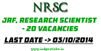 NRSC-Hyderabad-Jobs-2014