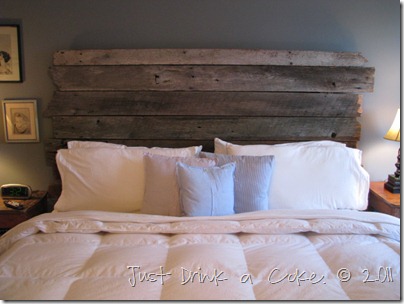 barnwood headboard