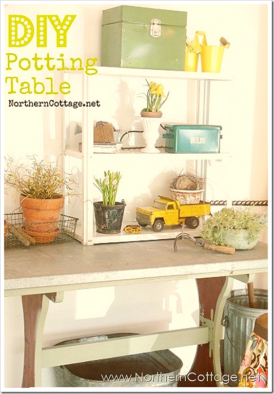 northern cottage potting table 2