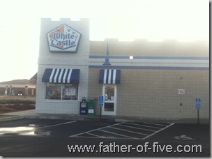 The parking lot of my White Castle