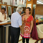 Auch Silvia wird vermessen...