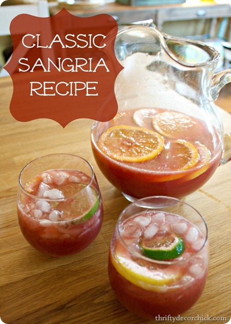 classic sangria recipe