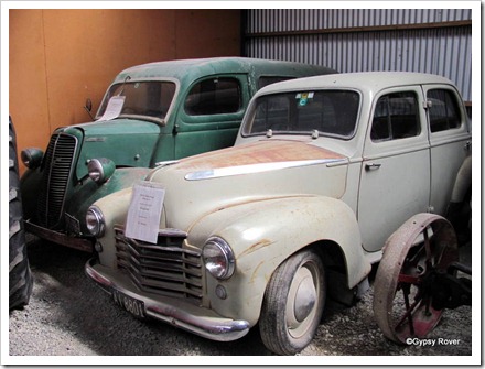 1950 Vauxhall Wyvern and a 1942 Fordson van
